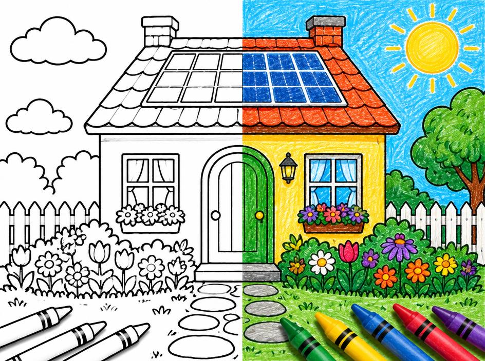 Cover of Colour the Solar House