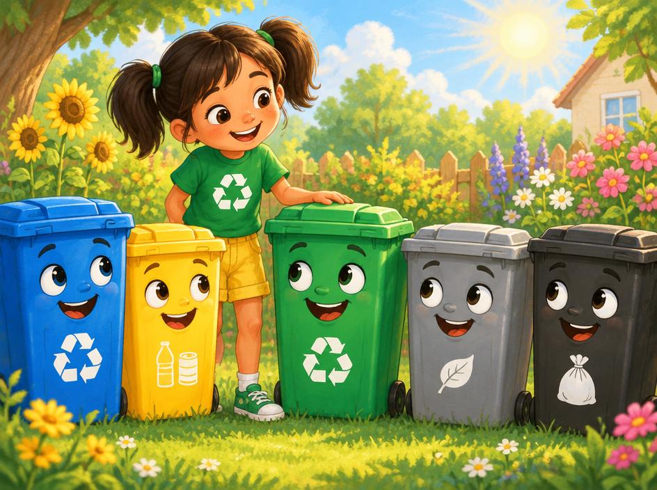 Cover of The Five Bin Friends