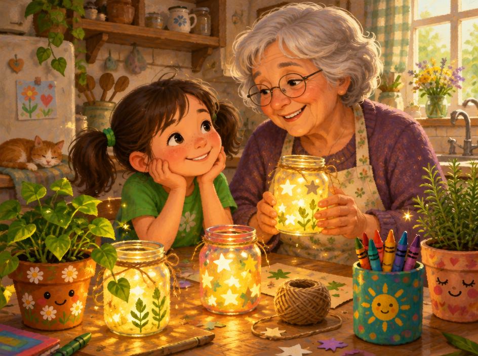 Cover of Grandma's Magic Jars
