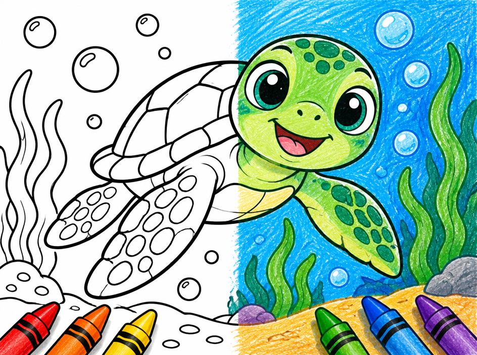 Cover of Colour Shelly the Turtle