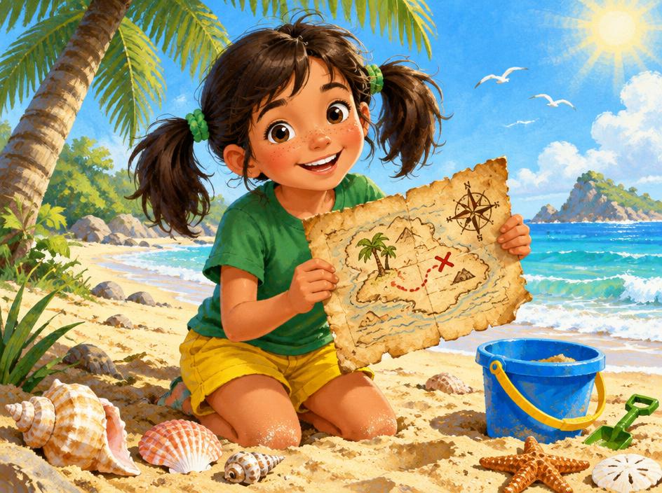 Cover of The Beach Treasure Map