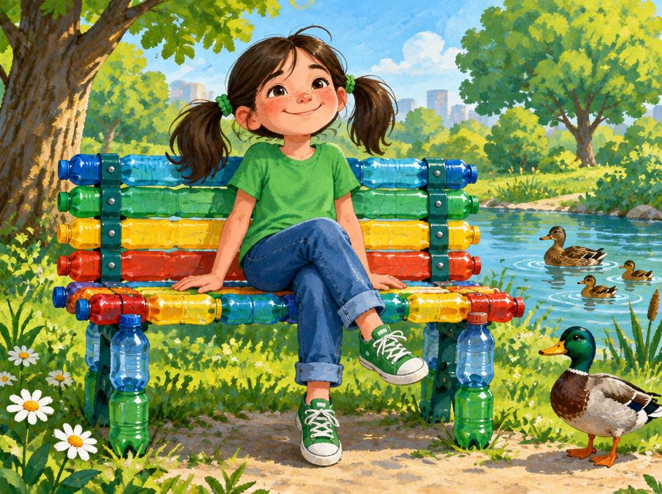 Cover of The Bench Made of Bottles