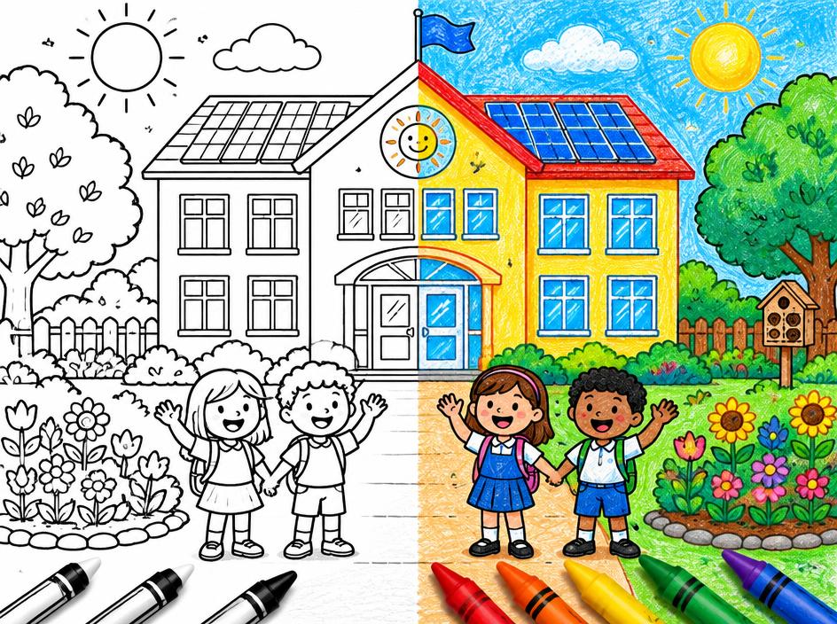 Cover of Colour the Eco School