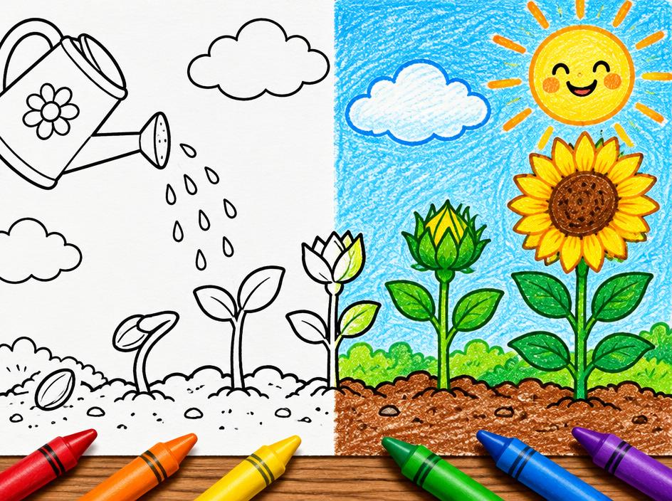 Cover of Colour the Seed Sprout