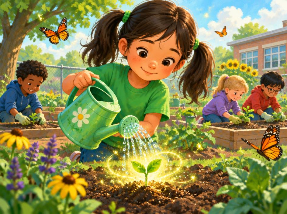 Cover of The School Garden Seeds